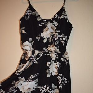 Black Floral Dress